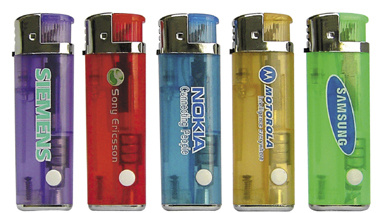 LED Electronic Refillable Lighter