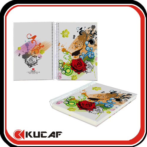 Office Supply Soft Cover Spiral School Lined Grid A5 Notebook