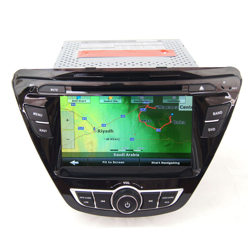 Car DVD GPS Navigation Radio Video for Hyundai Elantra