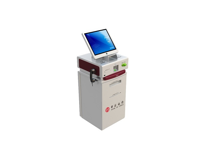 Multi-Function Online Banking Self-Service Financial Kiosk Terminal