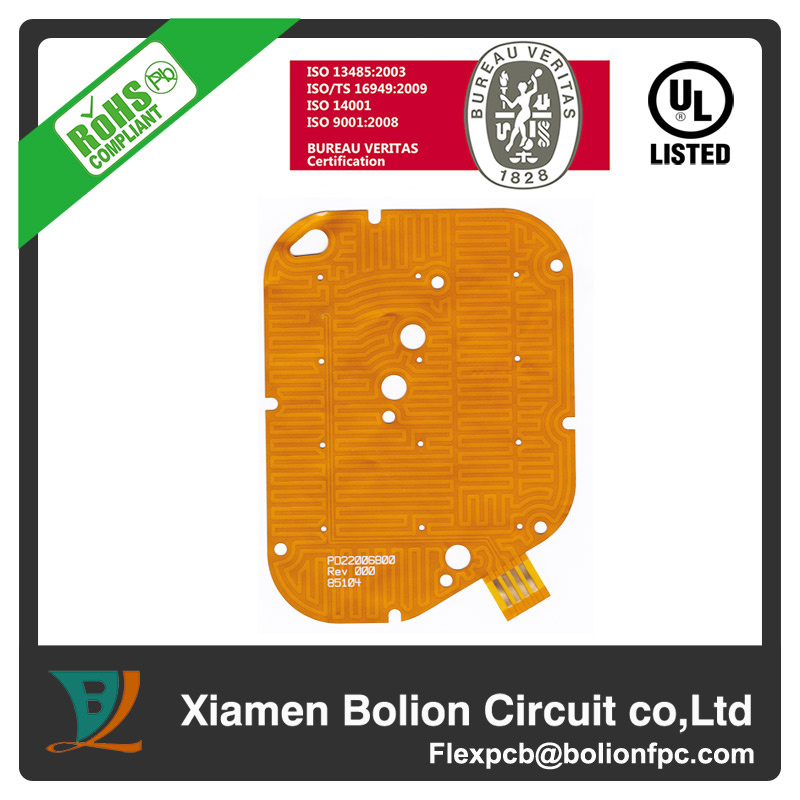 Flexible 1 Layer PCB Board Making Pi Kapton Polymide FPC 2