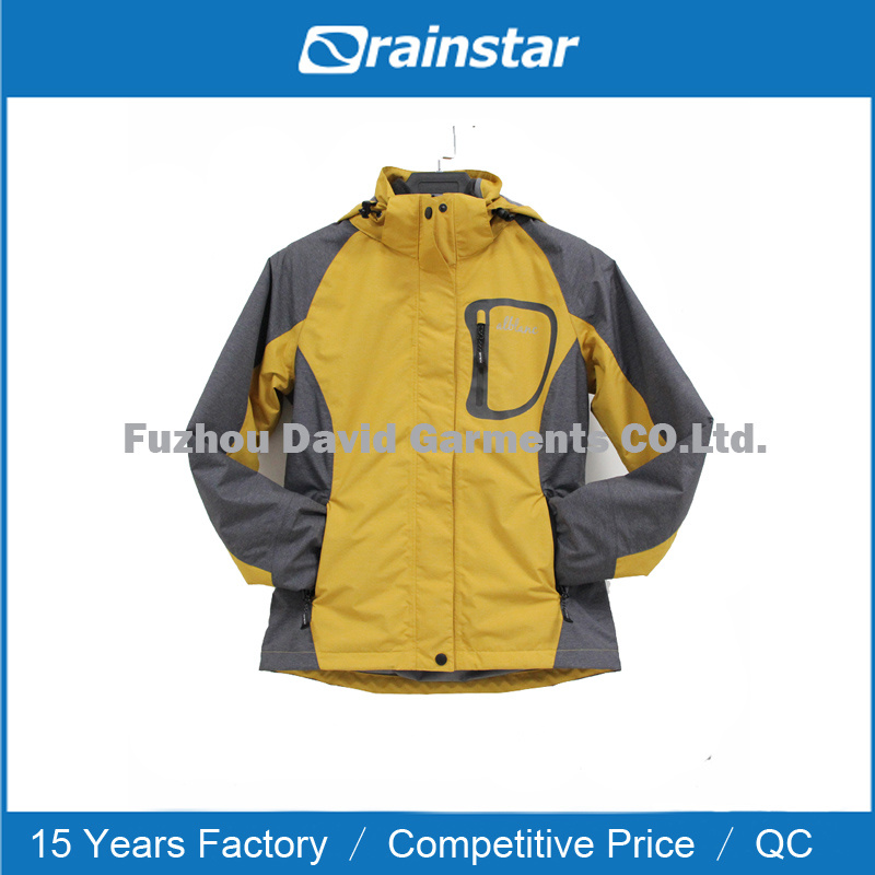 Custom Winter Warm Taslon Jacket Two-in-One with Two Color