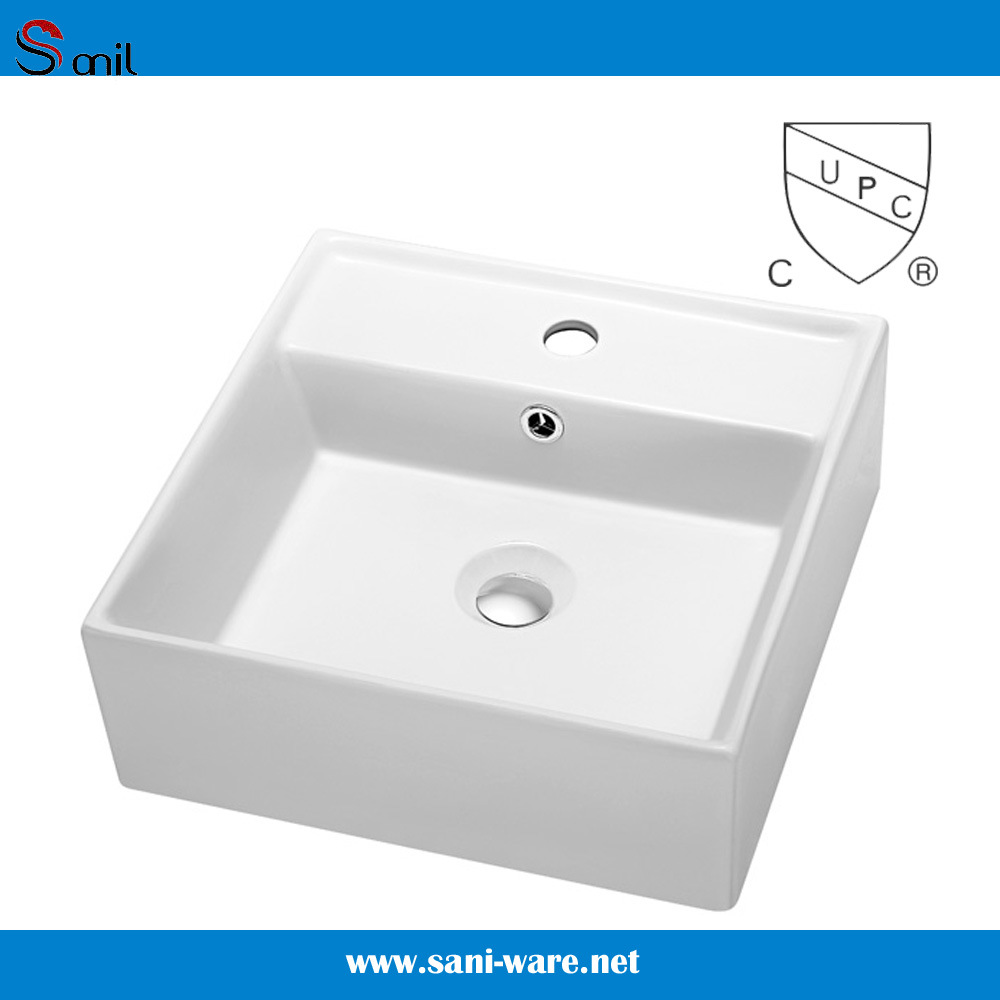 Bathroom Ceramic Art Wash Sink with Upc Certification (SN109-019)