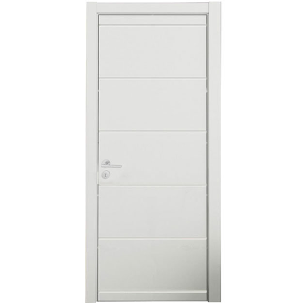 Oppein White Lacquer Line Lacquer Interior Wood Door (MSPD26)