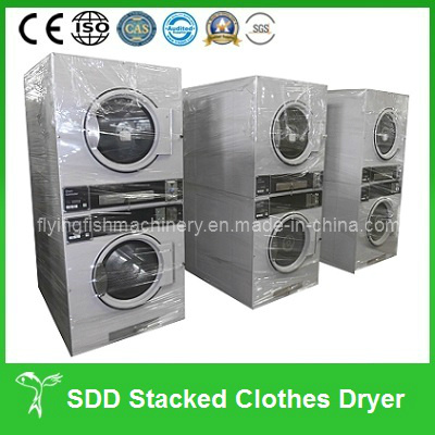 Coin-Operated Stacked Drying Machine