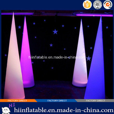 2015 Hot Selling Color Changing Inflatable Cone Light for Event, Party, Stage Decoration 006