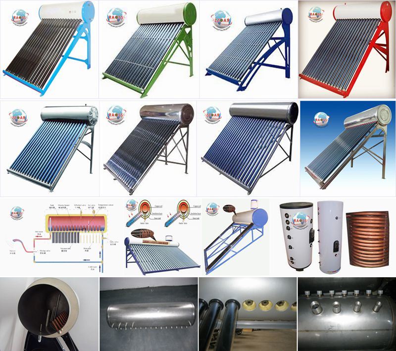 Separated Solar Water Heater Parts Supplier in China