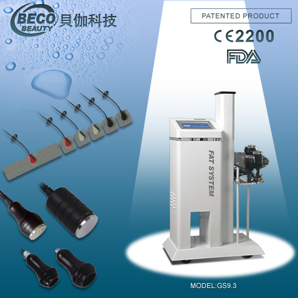 New Bio-Electric Fat Burner Cavitation and Vacuum Slimming Beauty Equipment