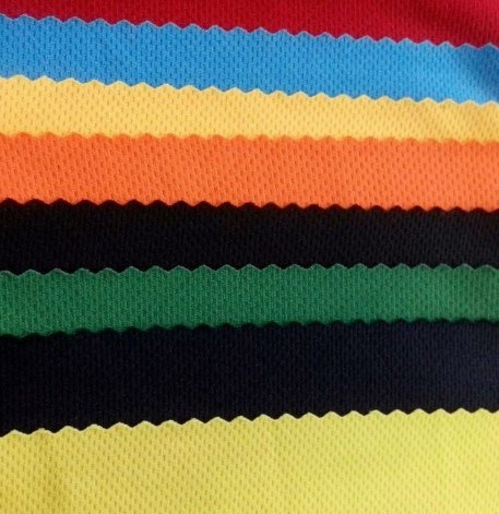 100% Polyester Fabric for Fashionable Sportswear Bird Eye