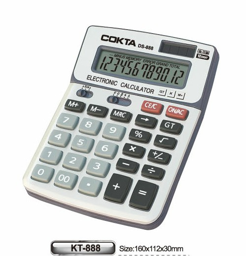 12 Digits Desktop Calculator