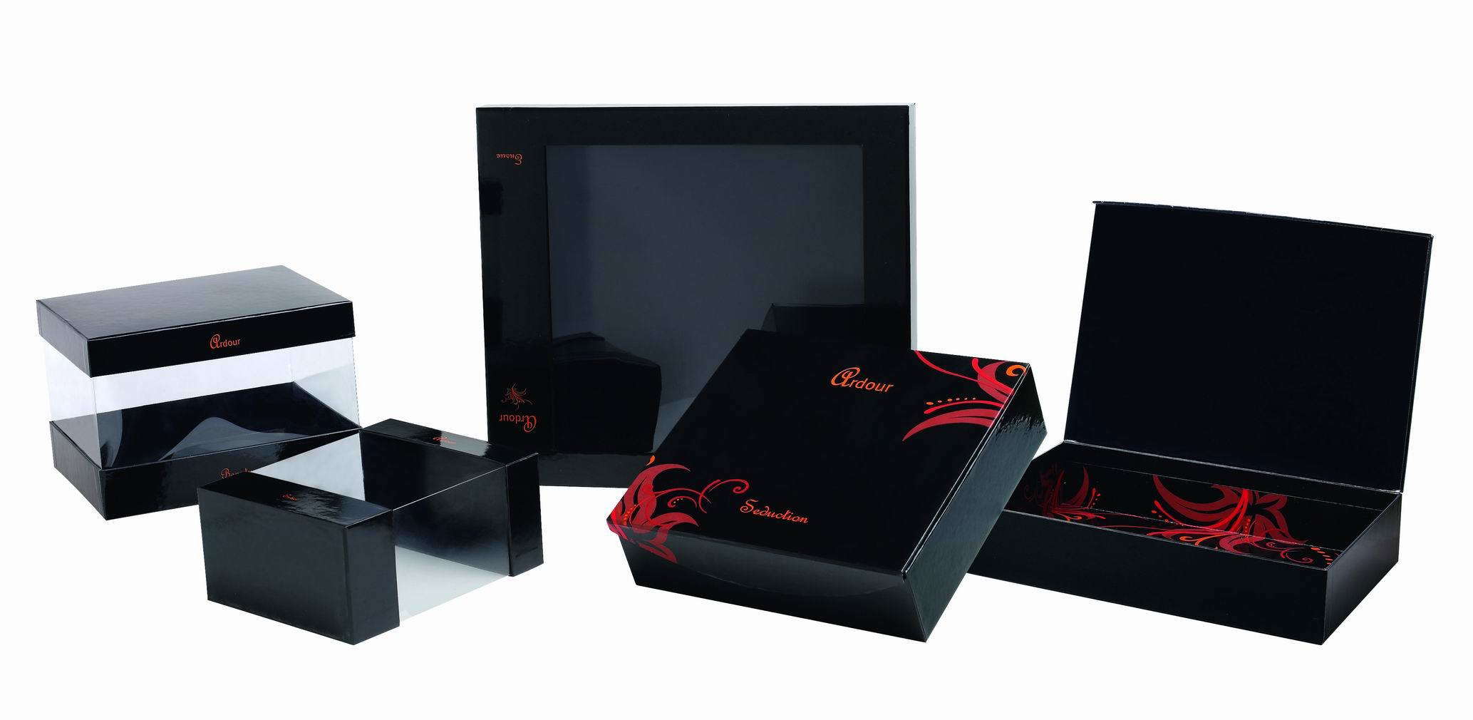 PU Leather Suitcase Luxury Custom Packaging Gift Box