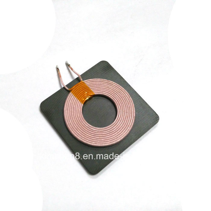 Qi Wireless Charger Transmitter Coil for Wireless Charger with 52*52*1.0 Ferrite