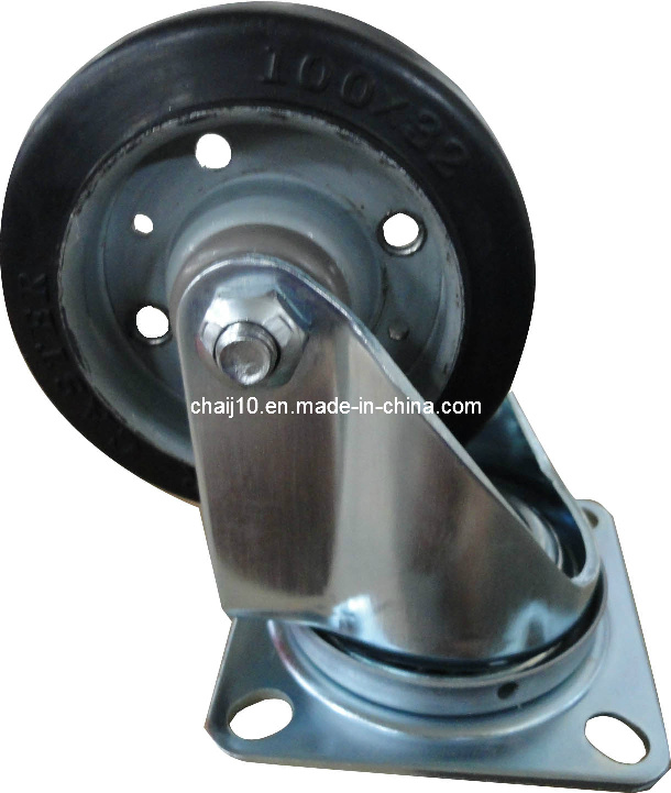 Rubber Caster Wheel (R011)