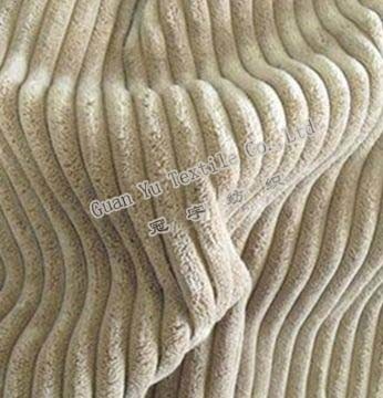 Cut Pile Corduroy Compound Fabric for Decorative Cloth