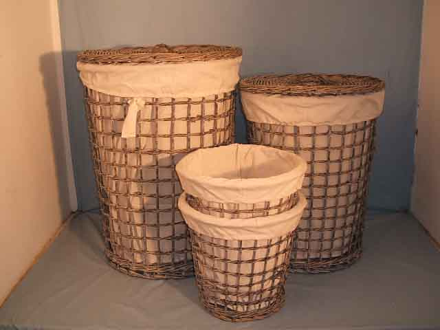 Wicker Laundry Basket