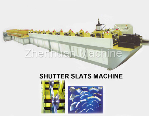 Shutter Slats Roll Forming Machine
