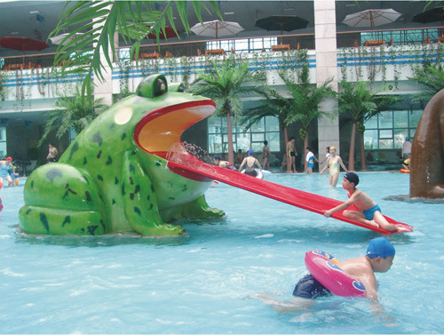 Frog Slide-Kids' Slide for Waterpark (XS38)