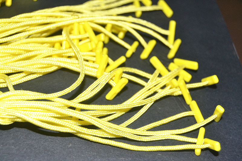 Factory File Tag Rope with Plastic Barb