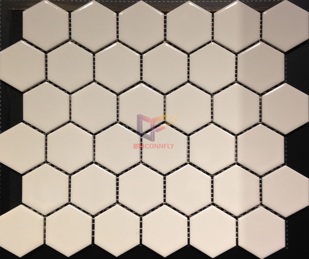 Hexagon Mosaic Made by Ceramic (CST143)