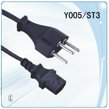 Sev Plug Switzerland Power Cord Sev Extension Cord  (Y005/ST3)