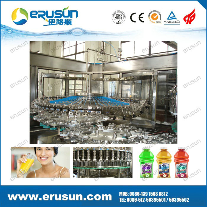 Automatic Hot Filling Juice Machinery with Capping