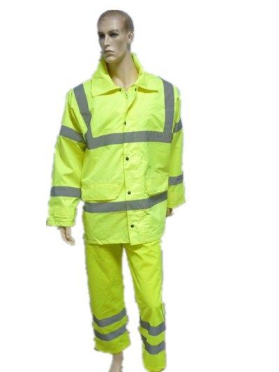 Reflective Safety Suit with Jacket and Pants