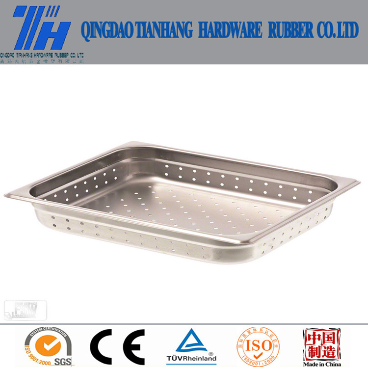 Europe Stailess Steel Hotel Perforated Gastronorm Pans