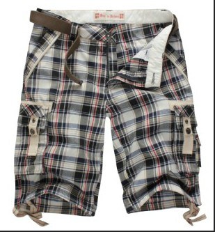 Men Mens Fashion Tc Yarn Dyed Fashion Cargo Shorts (023)