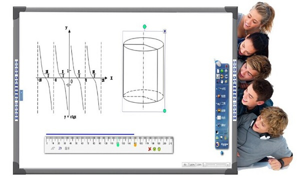 50 69 78 82 85 96 104 120 Inch New Dual Four Touch Infrared Interactive Electronic Smart Whiteboard Price