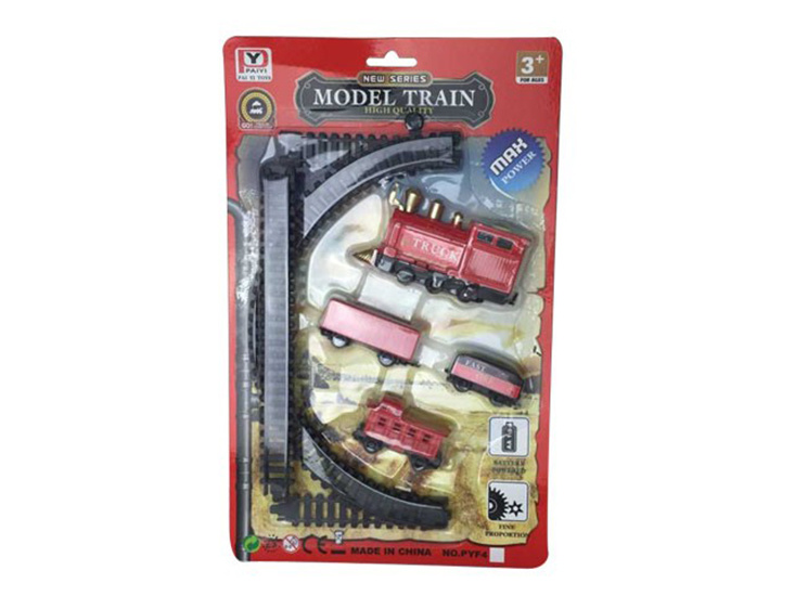 Kids Funny Battery Operated Plastic Train Set Toy