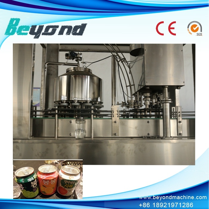 Automatic Beverage Can Filling Sealing Machinery