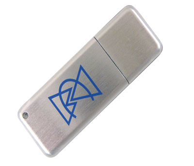 Matt Finish Surface Metal USB Flash Disk Flash Memory