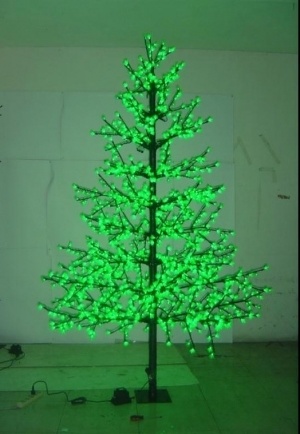 118W Green Chirstmas Tree, Decorative Tree, Holiday Tree