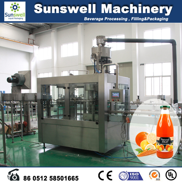 Automatic Juice and Tea Beverage Filling Machine and Production Line