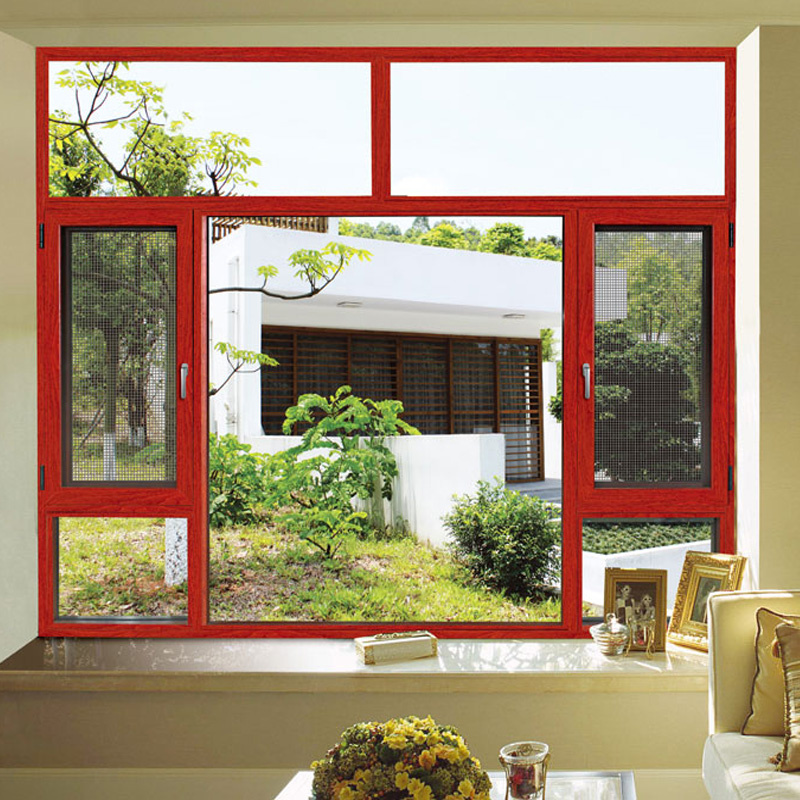Feelingtop Thermal Break Aluminum Alloy Screenign Netting Window (FT-W135)
