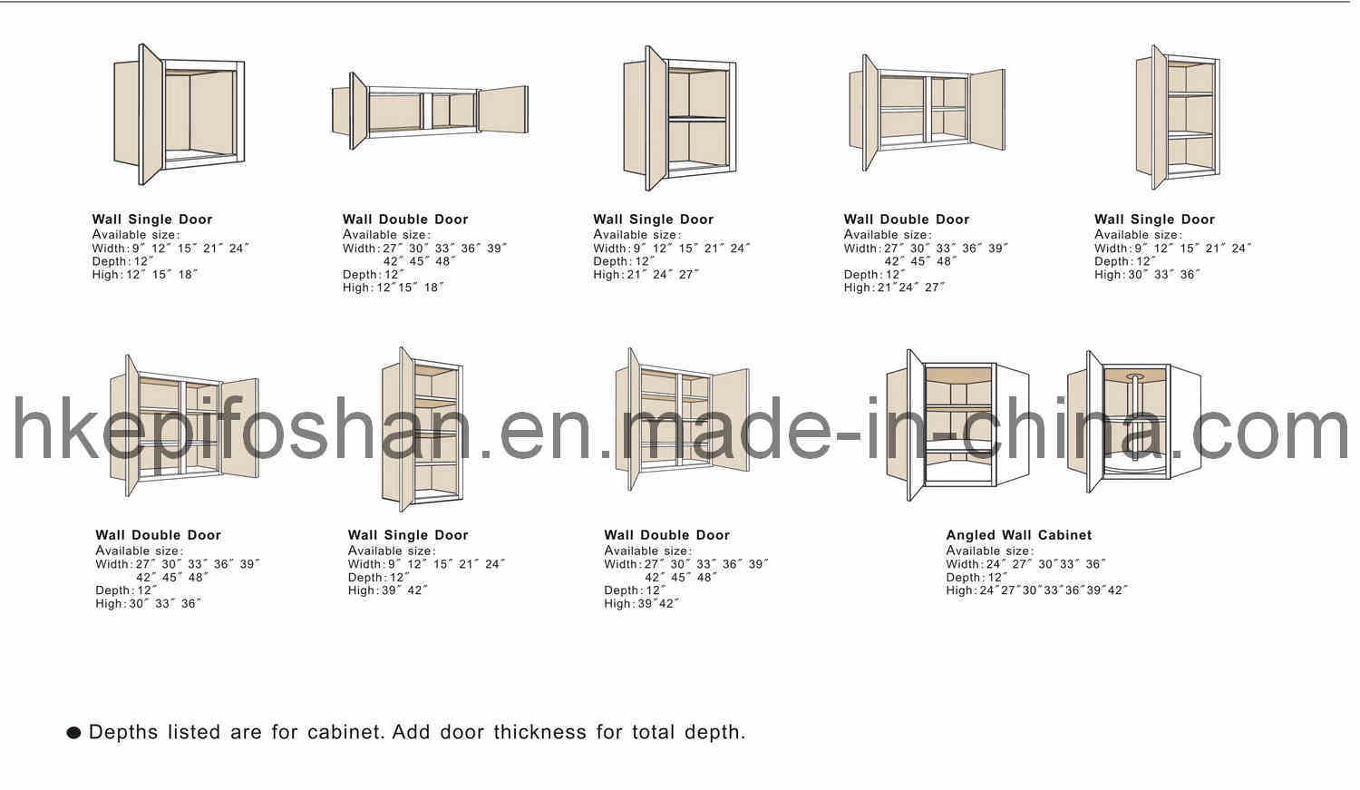 Wall Cabinet Specification