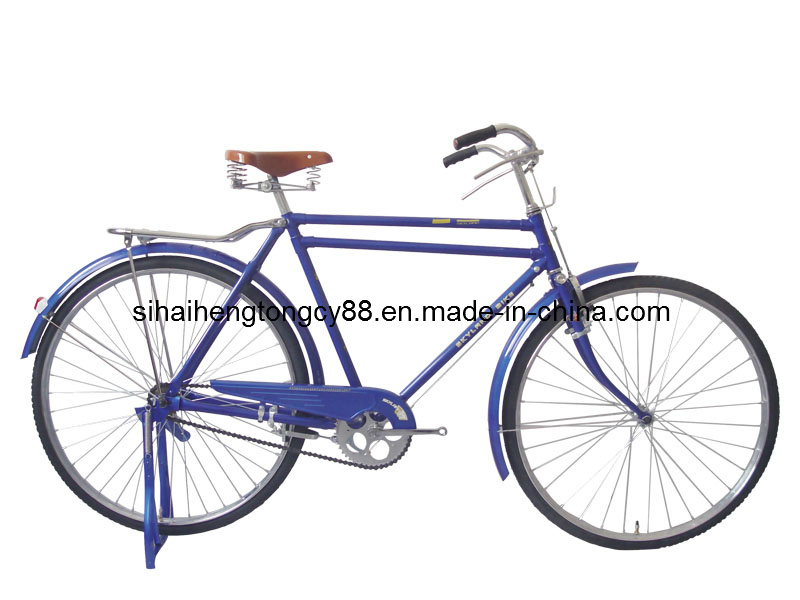 Blue Traditional Bicycle with Double Bar (SH-TR157)