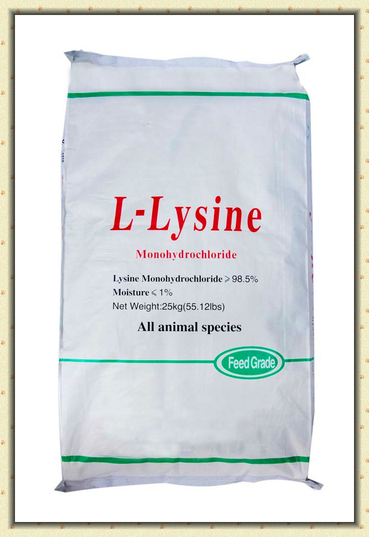 Nutricorn Lysine 98.5% HCl with High Quality for Animal