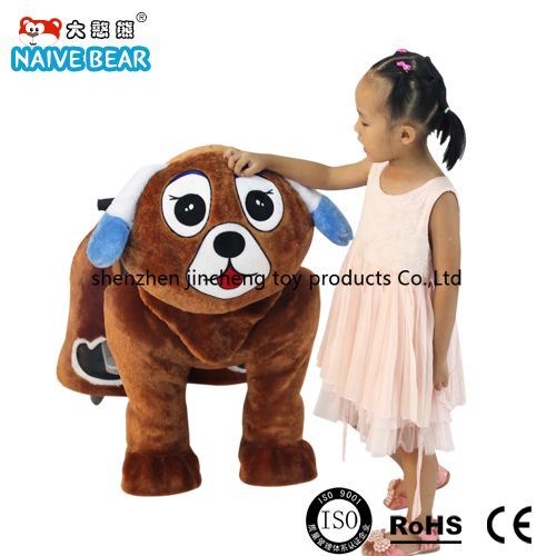 Hot Selling Attractive Electric Ride on Animal Lovely Dog Toys