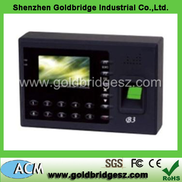 B3-C Zk Software Colour Screen Cheap Biometric Fingerprint Time Attendance System