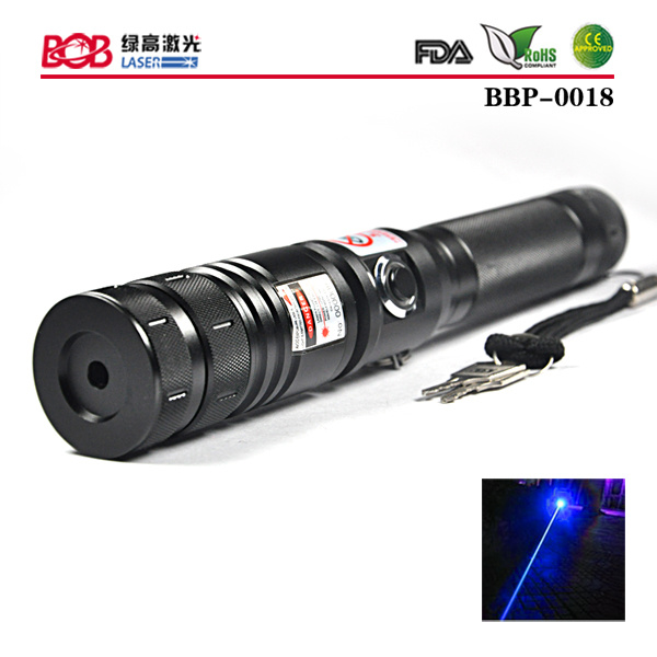 445nm Blue Laser Pointer with Safe Key (BBP-0018)