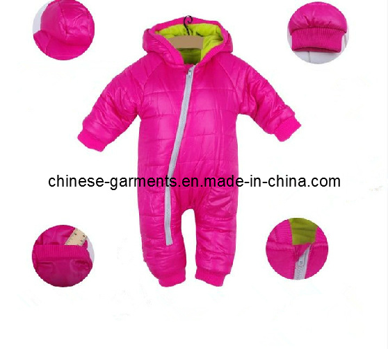 Wholesale Lovely Winter Clothes Warm Romper for Baby