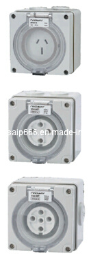 56 Series 3 Pin Socket Outlet with Switch