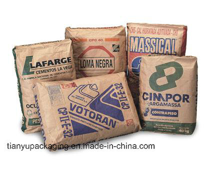 50kgs Valve Bag Kraft Paper for Cement Sand Talcum Powder