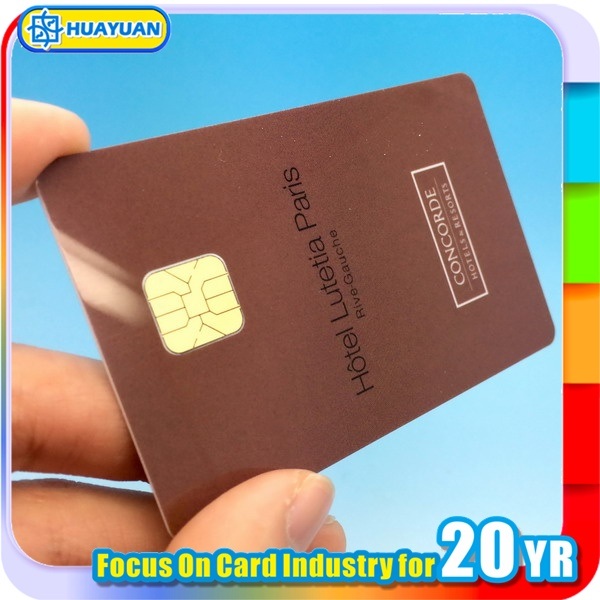 Plastic Bl7428 Contact Smart Card for Pre-Payment Card