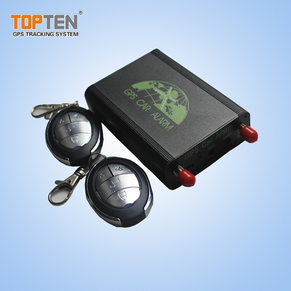 Car GPS Alarm with Central Locking Systems with One-Key Start, Two Way Audio, Remote Open/Lock Door Tk220-Ez