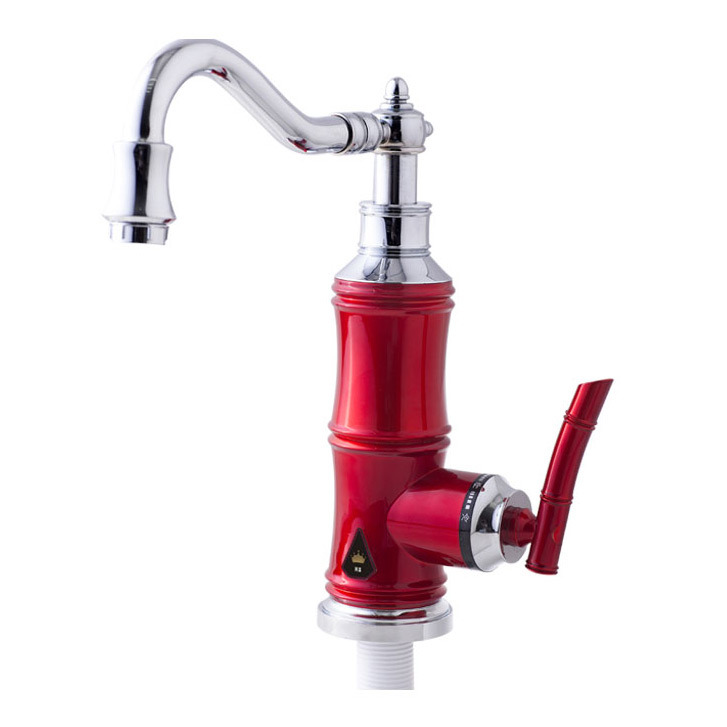 Kbl-6e-5 Red Electric Instant Heating Faucet Basin Faucet