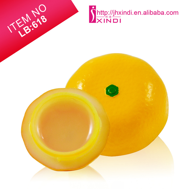 Lip Balm with Small Orange Sharp