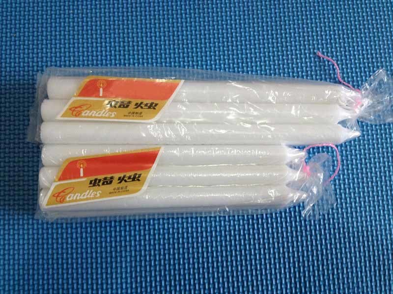 Hot Selling 100% Paraffin Wax White Candles for Household