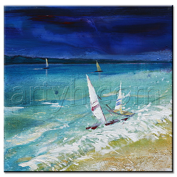 Seascape Art Canvas Design Oil Painting